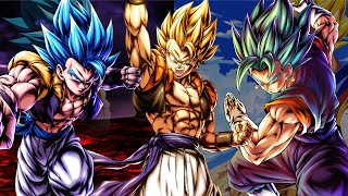 My Fusion has never been so strong My updated fusion line Up Dragon Ball Legends [upl. by Ahsinod202]