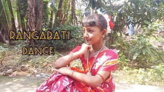 RANGABATI  DANCE COVER BY ARNA  GOTRO [upl. by Anilecram737]