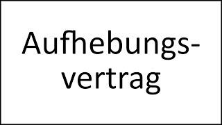 Mandantenvideo Angebot zur Vertretung bei ErhaltWunsch eines Aufhebungsvertrags [upl. by Orland]