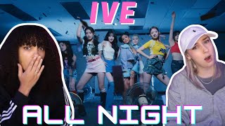 COUPLE REACTS TO IVE 아이브 All Night Feat Saweetie Official Music Video [upl. by Wendel]