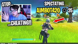 I died and spectated TWO CHEATERS who RUINED my Fortnite Scrims unbelievable [upl. by Ut]