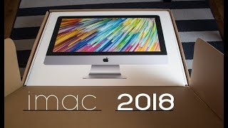 NEW 215 Inch iMac Unboxing  Setup [upl. by Ilahsiav]