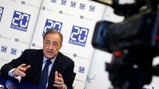 Florentino Pérez quotEl Real Madrid nota la crisisquot [upl. by Ameluz526]