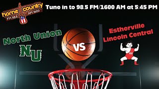 North Union vs Estherville Lincoln Central High School Basketball [upl. by Tuorah]