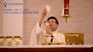 St Faustina Catholic Church  Sunday July 17 2022 [upl. by Lasiaf74]