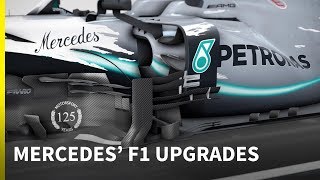 Mercedes latest major F1 upgrade package [upl. by Sowell]