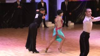 Andrey Gusev  Elizaveta Cherevichnaya Final Samba [upl. by Etnauq724]