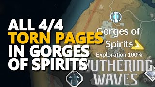 All Torn Pages in Gorges of Spirits Wuthering Waves [upl. by Edrahs]