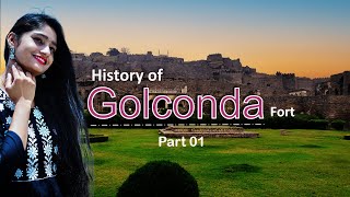 Golconda Fort Hyderabad History in Telugu  Part 1  Golconda Tour  Priya Jasper [upl. by Bricker]