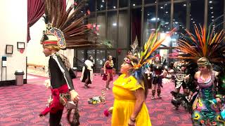 Calpulli Tlatelolco Dancers at Ofrenda Unveiling [upl. by Aenel]