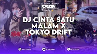 DJ CINTA SATU MALAM X TOKYO DRIFT SOUND REZA FT AS48 MENGKANE [upl. by Notsyrb682]