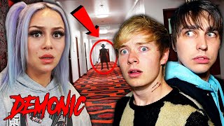 Something disturbing happened to them at the HAUNTED STANLEY HOTEL scary Part 2 [upl. by Hiamerej148]