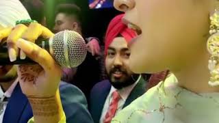 Baani Sandhu Singing At Neha Kakkar Marriage share this video [upl. by Cornelius]