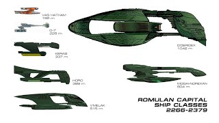 Romulan fleet ship classification [upl. by Aisyat]