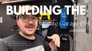 Building The Ultimate Garage Part 1  Building my dream two car garage [upl. by Ellehsad718]