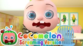 CoComelon In quotNo Noquot Table Manners Song Screaming Version [upl. by Mohamed303]