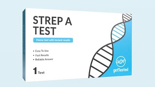 GetTested Strep A Rapid Test  Instructional Video [upl. by Eissac158]