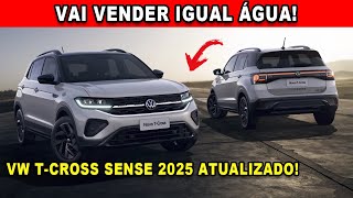 🚨TCROSS SENSE 2025 RENOVADO E COM ÓTIMO CUSTOBENEFÍCIO [upl. by Coopersmith]