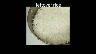 Easy and Tasty Leftover Rice Recipe short [upl. by Eunice]