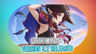 Genshin Impact 52 Update New Characters Locations amp Boss Fight Revealed [upl. by Moya]