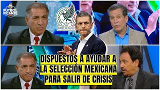 TUCA CARRILLO y HUGO SÁNCHEZ levantan la mano para ayudar a MÉXICO como auxiliares  Futbol Picante [upl. by Welcher]