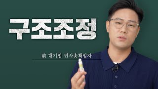 구조조정은 이렇게 실행됩니다 [upl. by Giverin]