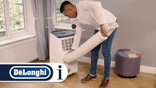 DeLonghi Pinguino  How to set up your De’Longhi portable air conditioner [upl. by Namor]