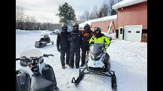 2022 Snowmobiling Trip to Michigans Upper Peninsula [upl. by Razal115]