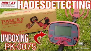 UNBOXING PANCKY PK0075  METAL DETECTING  REVIEW [upl. by Magner575]