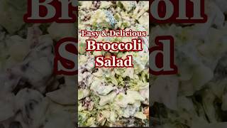 How to make Broccoli Salad Quick simple and tasty [upl. by Noiztneb]