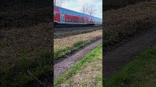 Main Spessart Express bei Elmshorn train trainspotting hamburg deutschebahn [upl. by Picco543]