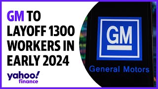 GM to layoff 1300 workers at Michigan plant in early 2024 [upl. by Arie]