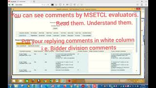 MSETCL SRM Etender Deviation Responding [upl. by Roselba177]