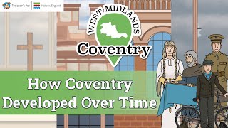 Coventry Local History  Castles Romans and Cathedrals [upl. by Erreipnaej]