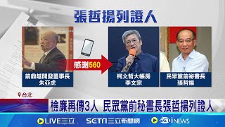 蔡壁如捲京華城案 廉署問訊4小時後送北檢 檢廉再傳3人 民眾黨前秘書長張哲揚列證人 蔡壁如現身北檢 列京華城案證人遭傳喚│記者 徐湘芸 何孟哲│台灣要聞20241106│三立iNEWS [upl. by Levison]