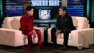 Prince Interview On George Lopez 2011 [upl. by Elinad]