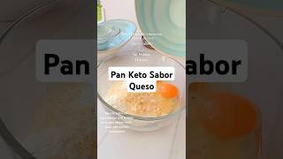 PAN KETO SABOR QUESO keto dietaketo recetaketo panketo panquesoketo [upl. by Hplodnar881]