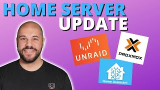 My Home Server Update  Unraid Proxmox HomeAssistant and More [upl. by Yllek150]