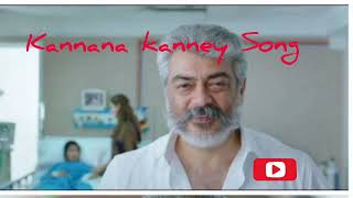 kannana kanney Songviswasamajith song feeling daddy arrahman trending movie [upl. by Ahsyak]