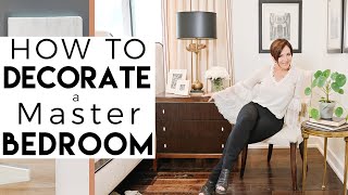 INTERIOR DESIGN  My Master Bedroom Makeover and Decorating Ideas [upl. by Trinia985]