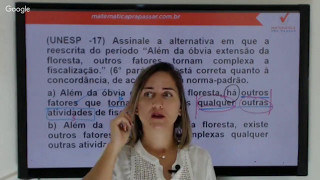 Português  Concordância Verbal e Nominal  Banca VUNESP  Professora Débora Kelmer [upl. by Anerual]