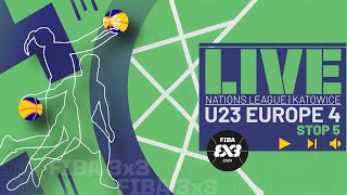 RELIVE  FIBA 3x3 U23 Nations League 2024  Europe 4  Stop 5  Session 2 [upl. by Enyedy]