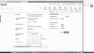 Adding a Contract In Mindbody [upl. by Manoff]