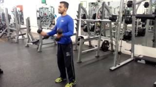 Rosca com giro  Personal Trainer Gilmar Borges [upl. by Procter]