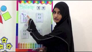 Multiplication  Video 66  Carrying in Vertical Multiplication  Math Videos for Kids Grade 3 4 5 [upl. by Drescher]