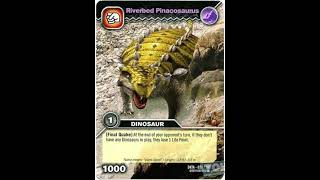 Pinacosaurus Roar Dinosaur King Arcade Game [upl. by Brynna]