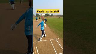 Bowler follows wicketkeeper instructions amp got wicket bowled unusal shots cricket gopro funny [upl. by Brittney]