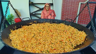 KADAI PASTA  Indian Style Pasta Recipe  Pasta Recipe  Veg Village Food [upl. by Sokul386]