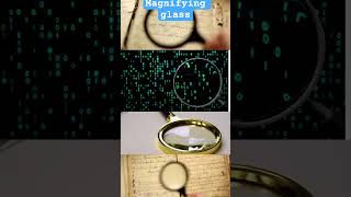 Magnifying glass magnifyingglass glass experiment physics subscribe [upl. by Hakkeber]