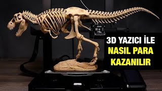 3D YAZICI İLE NASIL PARA KAZANILIR  İŞ FİKİRLERİ  NELER YAPILIR PARA KAZANMAK [upl. by Nwahsirhc]